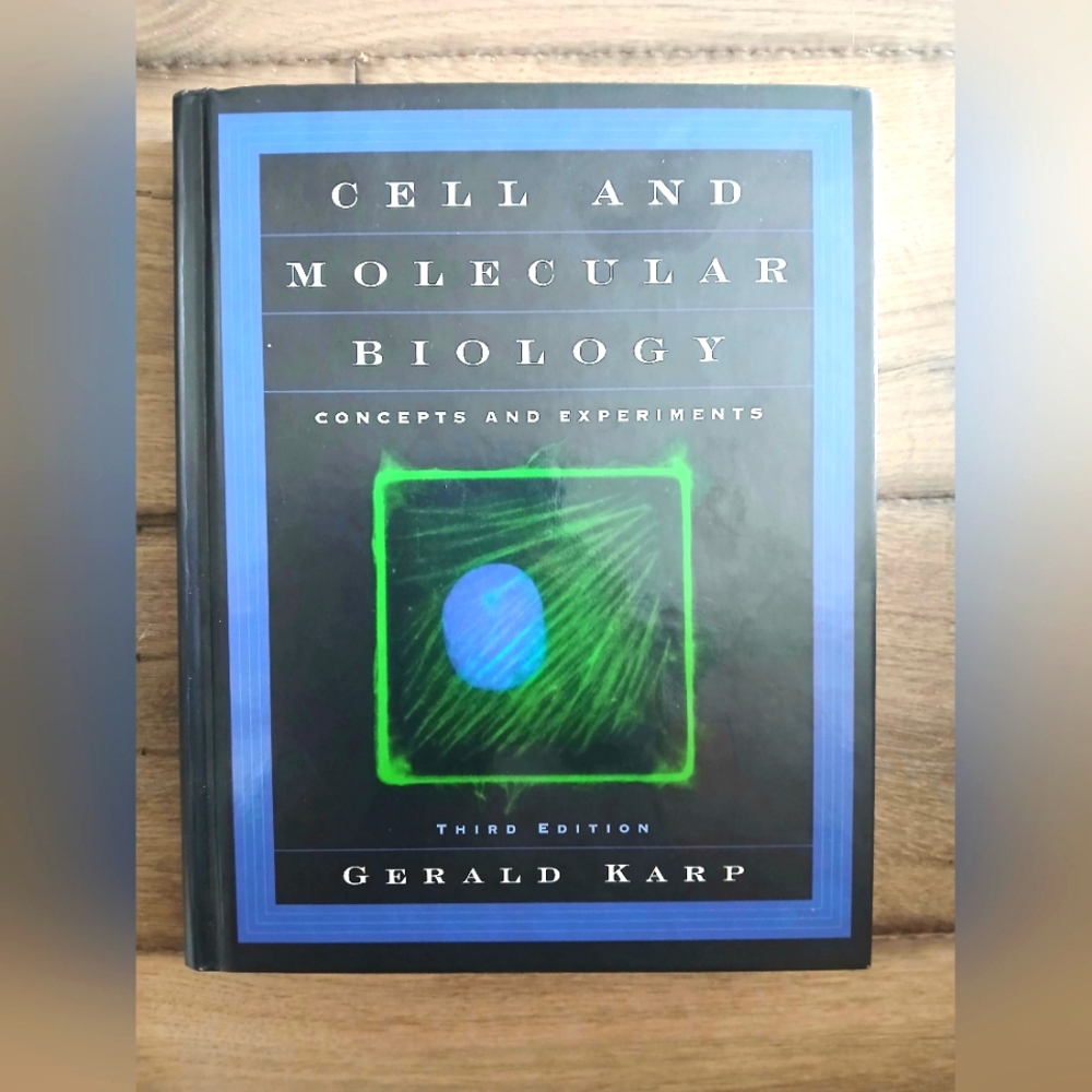 Cell and Molecular Biology Third Edition Gerald Karp Textbook Circa 2004
